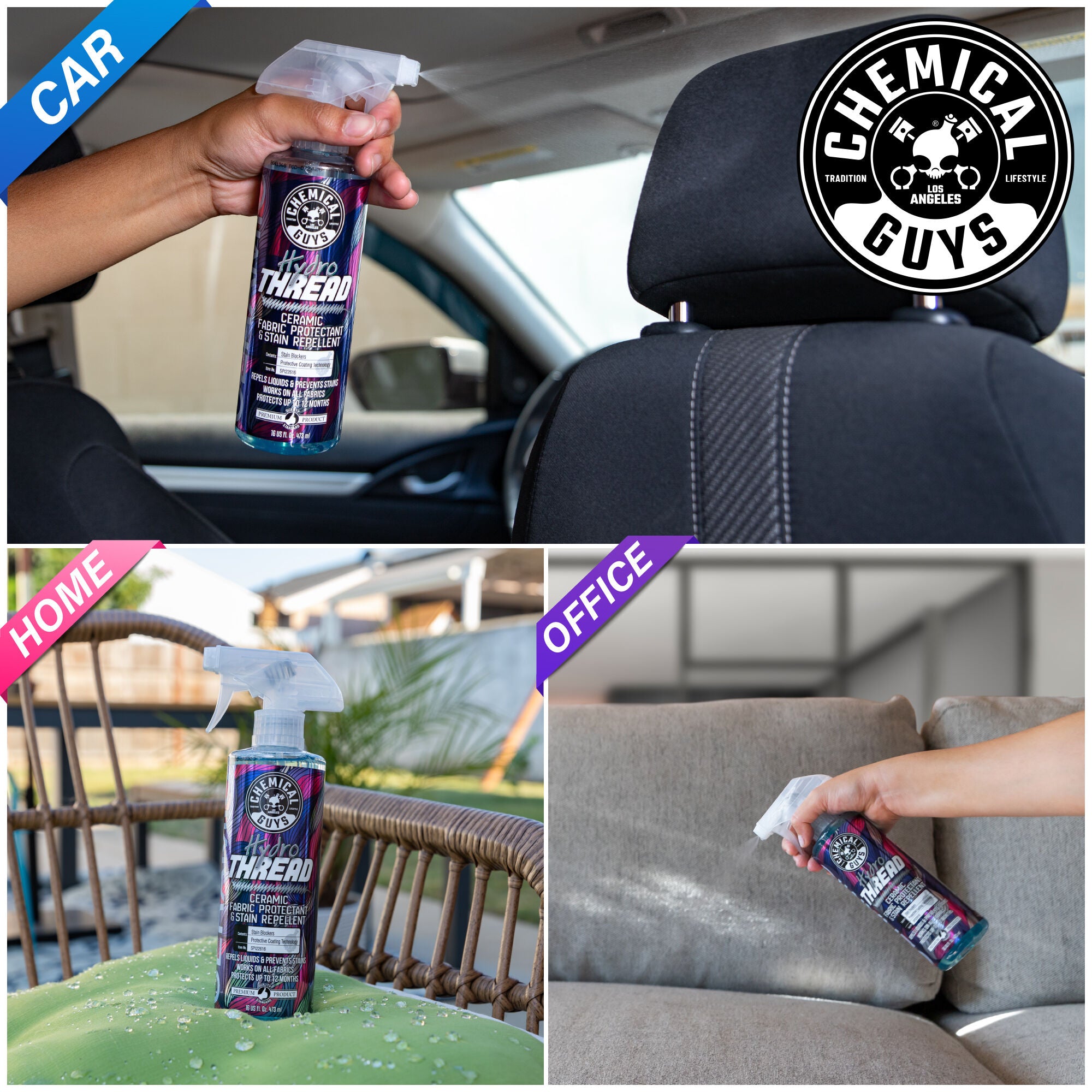 HydroThread Ceramic Fabric Protectant & Stain Repellent - Image 17