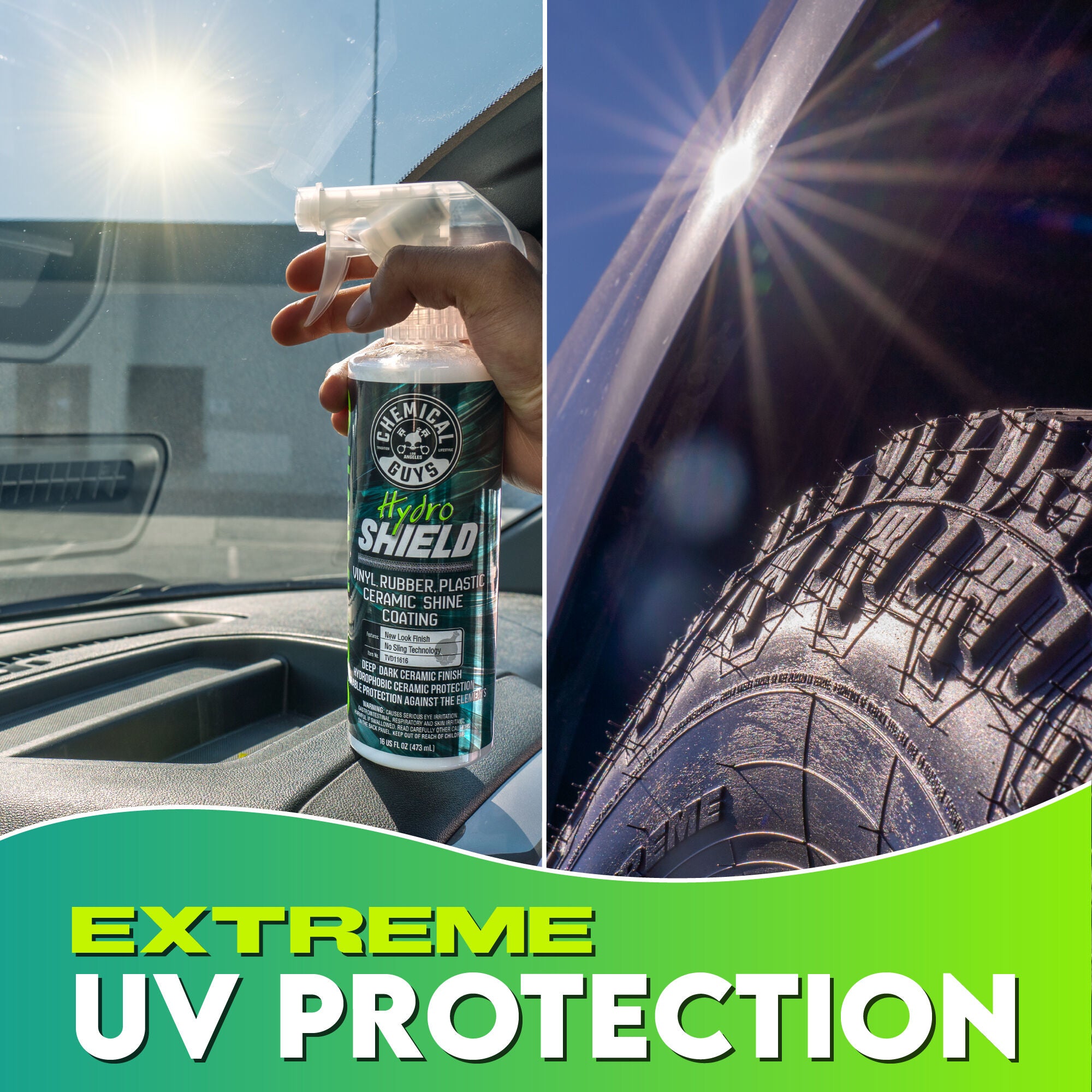 HydroShield Vinyl. Rubber. Plastic Ceramic Shine Coating - Image 7