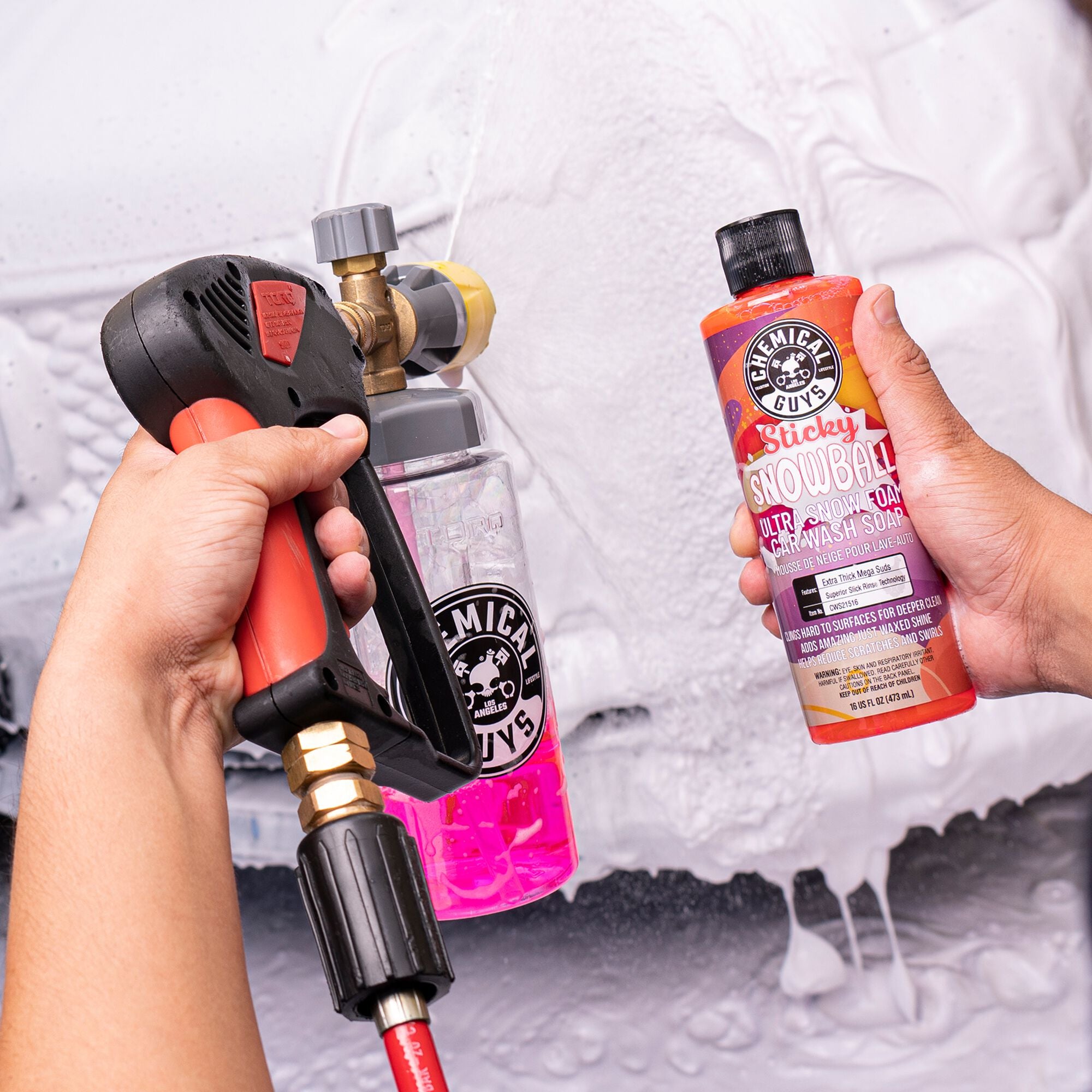 Sticky Snowball Ultra Snow Foam Car Wash - Image 13