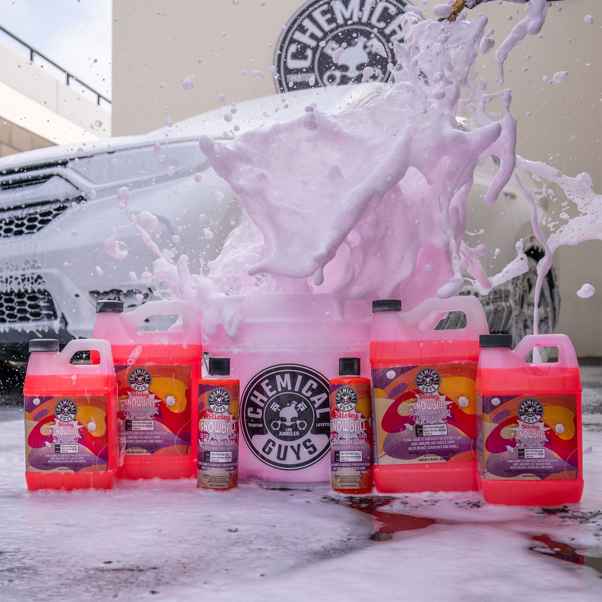 Sticky Snowball Ultra Snow Foam Car Wash - Image 14