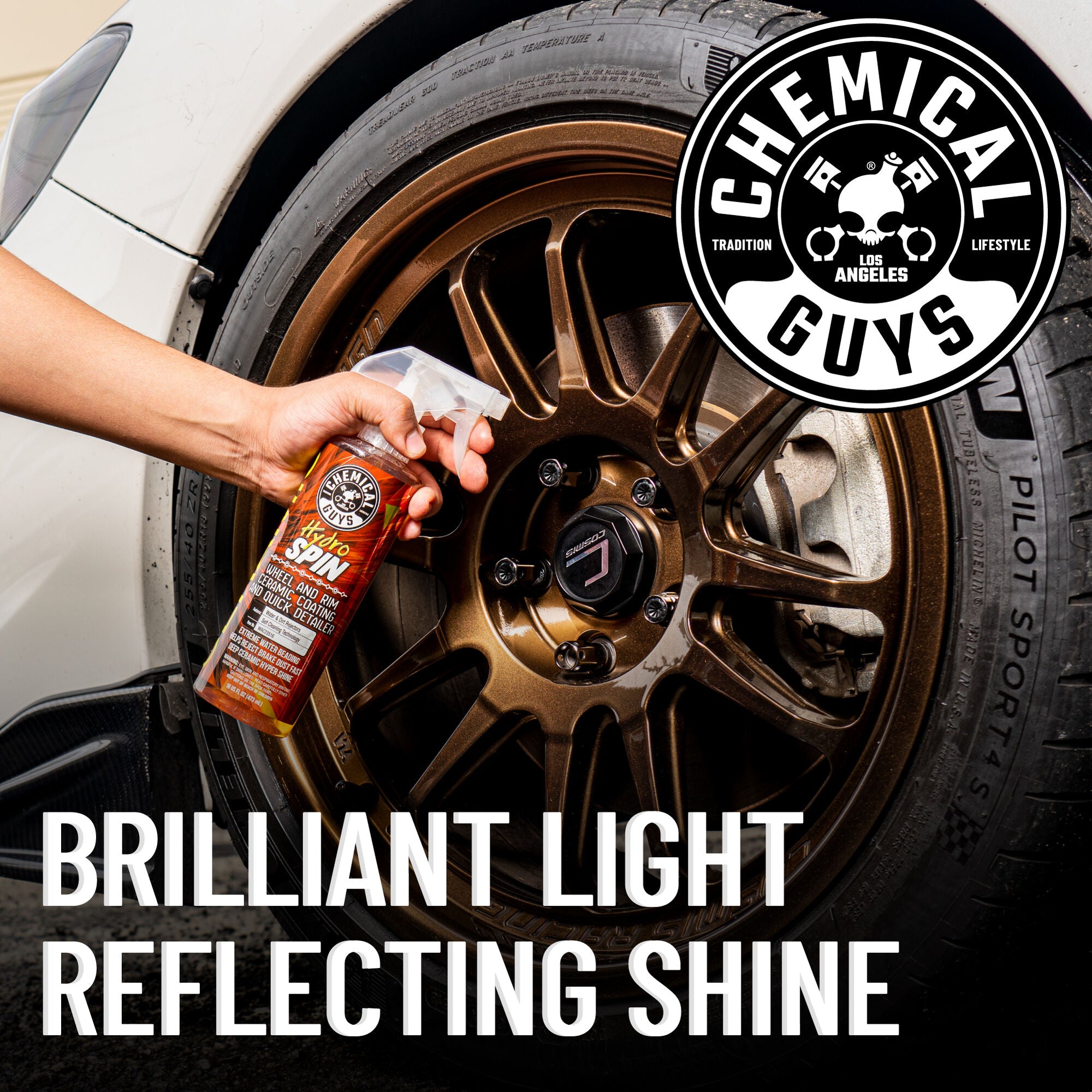 HydroSpin Wheel and Rim Ceramic Coating and Quick Detailer - Image 4