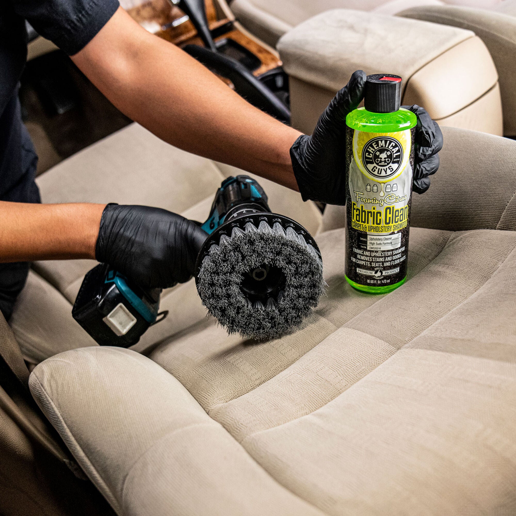 Chemical Guys Spinner Multi-Surface Drill Brush. Light Duty - Image 7