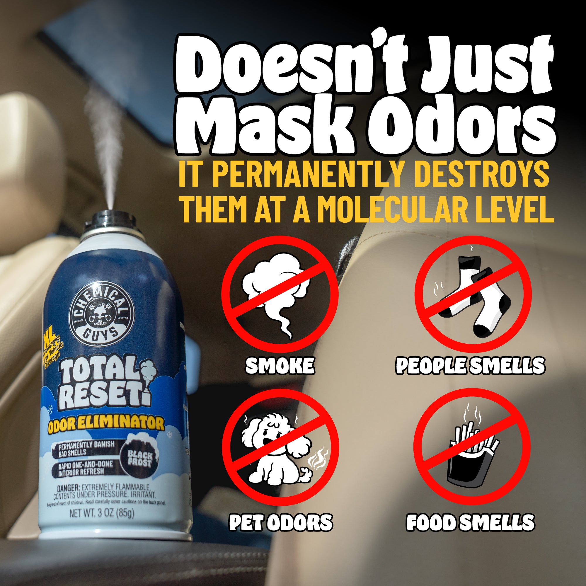 Total Reset Odor Eliminator - Black Frost Scent - Image 3