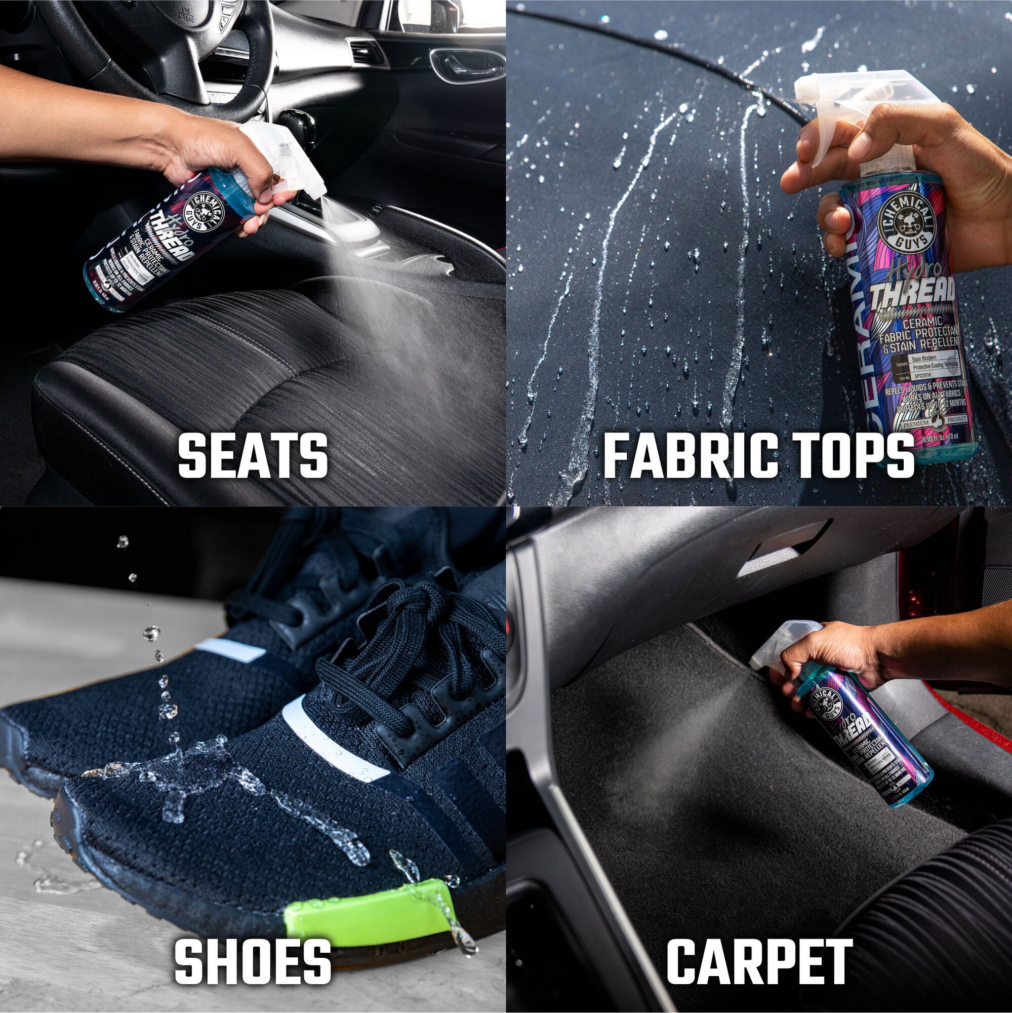 HydroThread Ceramic Fabric Protectant & Stain Repellent - Image 10