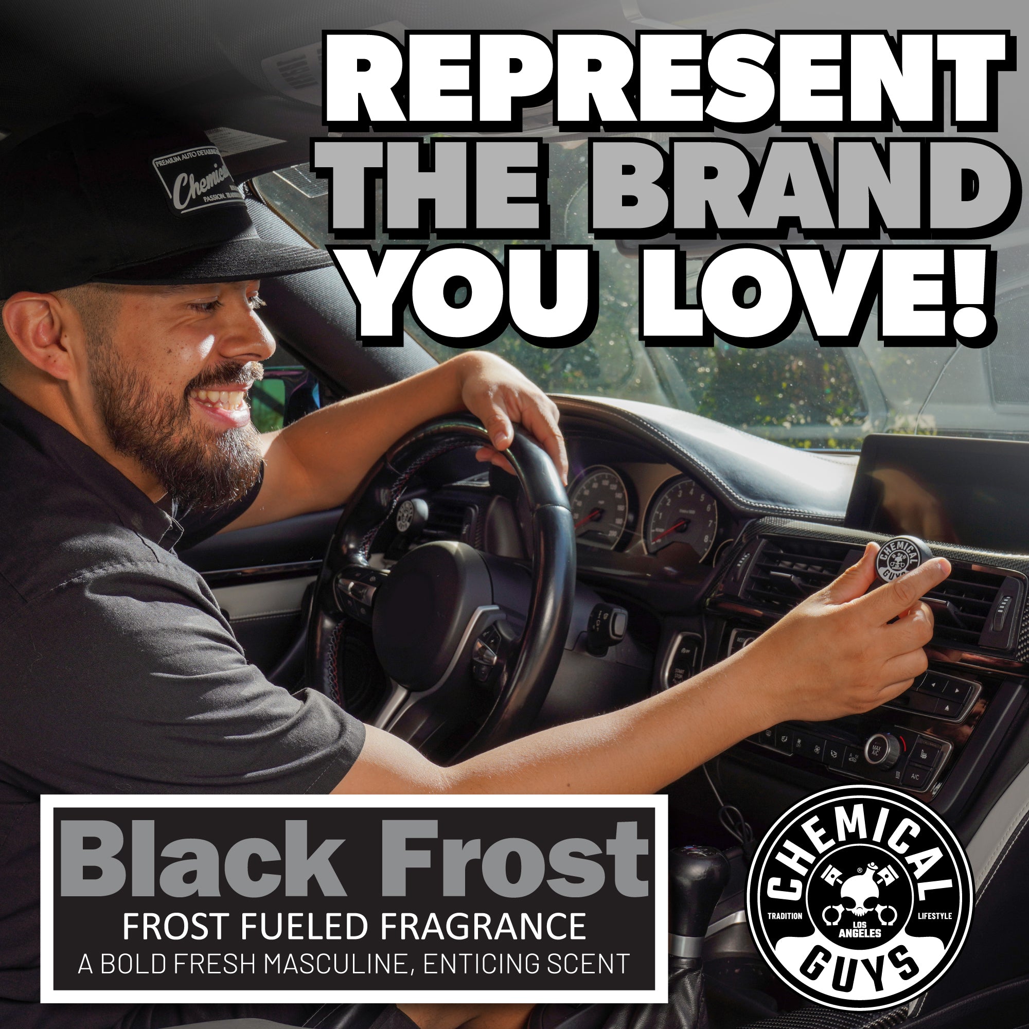 Black Frost Vent Clip Air Freshener - Image 4