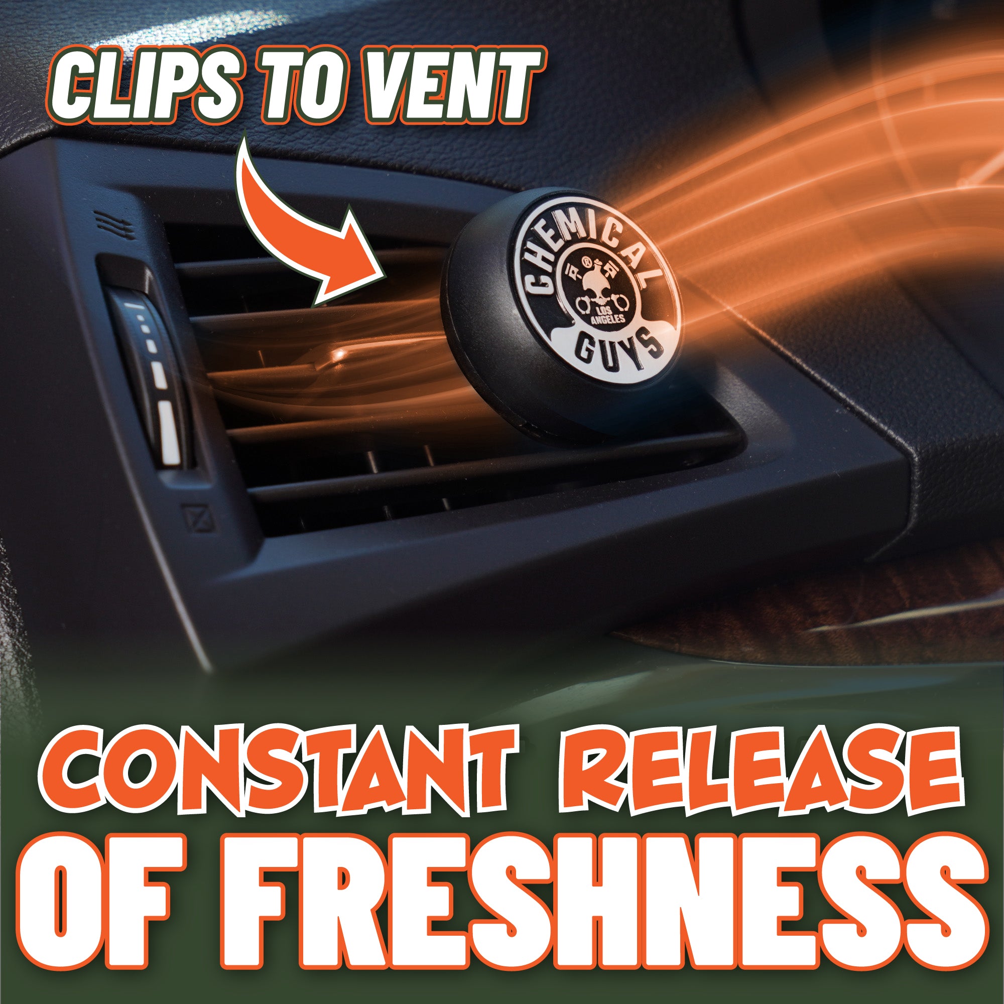 Happy Trail Outdoorsy Pine Vent Clip Air Freshener - Image 3
