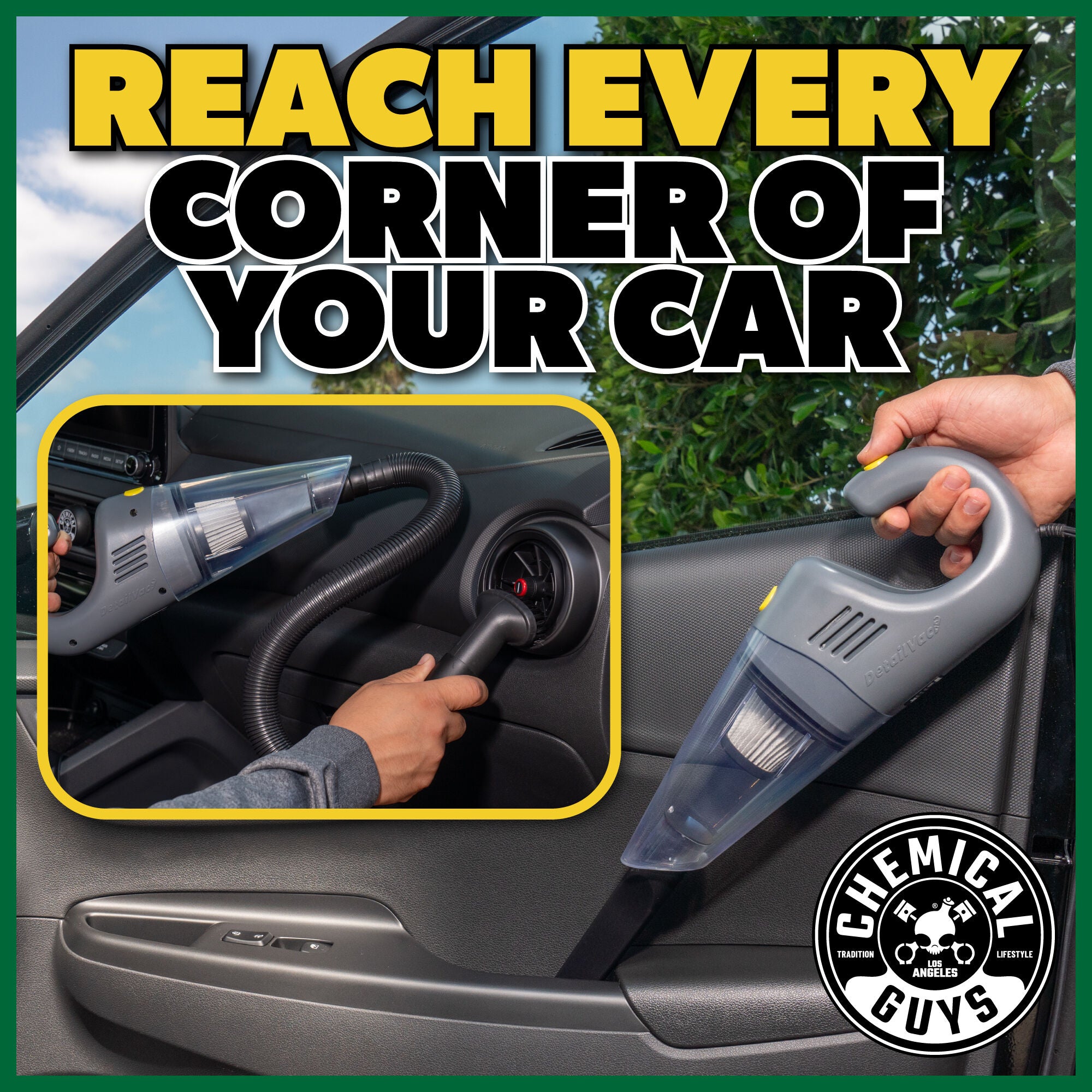 DetailVac Corded Handheld Car Vacuum Cleaner - Image 3