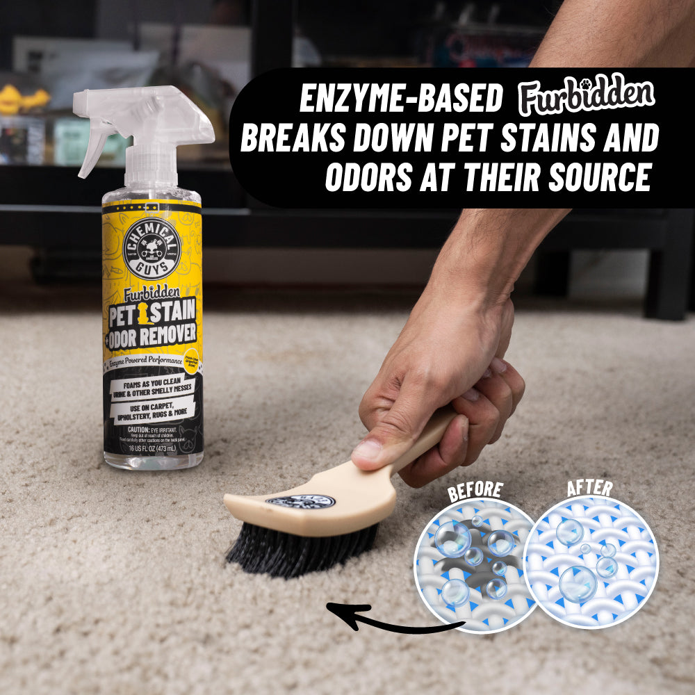 Furbidden? Pet Stain & Odor Remover + Nifty Brush Kit - Image 2