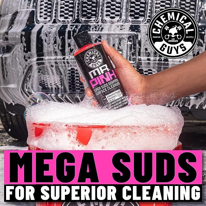 Mr. Pink Foam Party Car Wash Deluxe Kit - Image 3