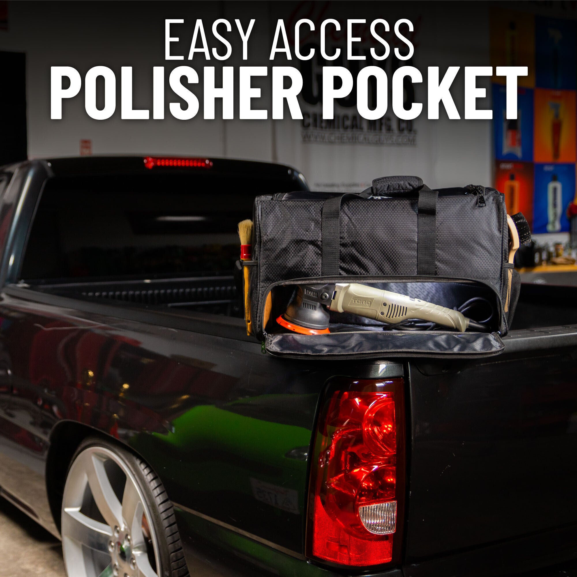 Arsenal Range Trunk Organizer & Detailing Bag With Polisher Pocket - Image 3