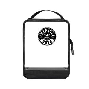 Clear Carry Zippered Storage Bag