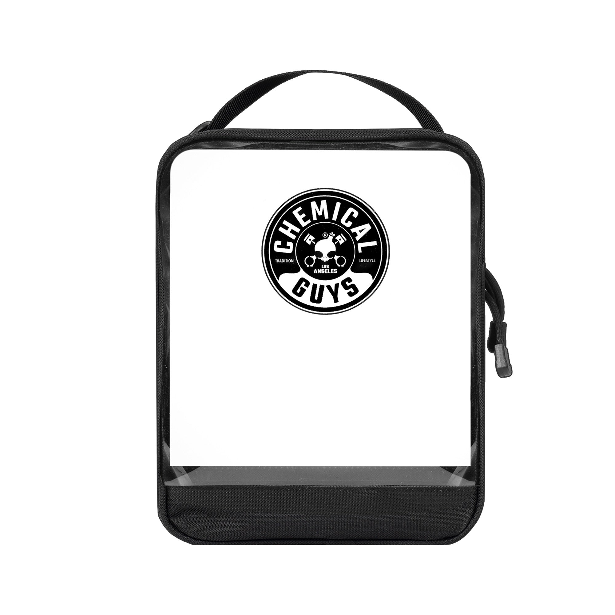 Clear Carry Zippered Storage Bag