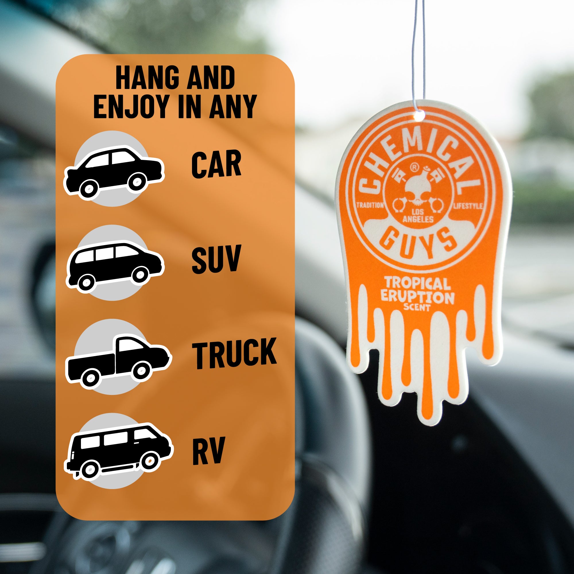 Tropical Eruption Hanging Air Freshener - Image 5