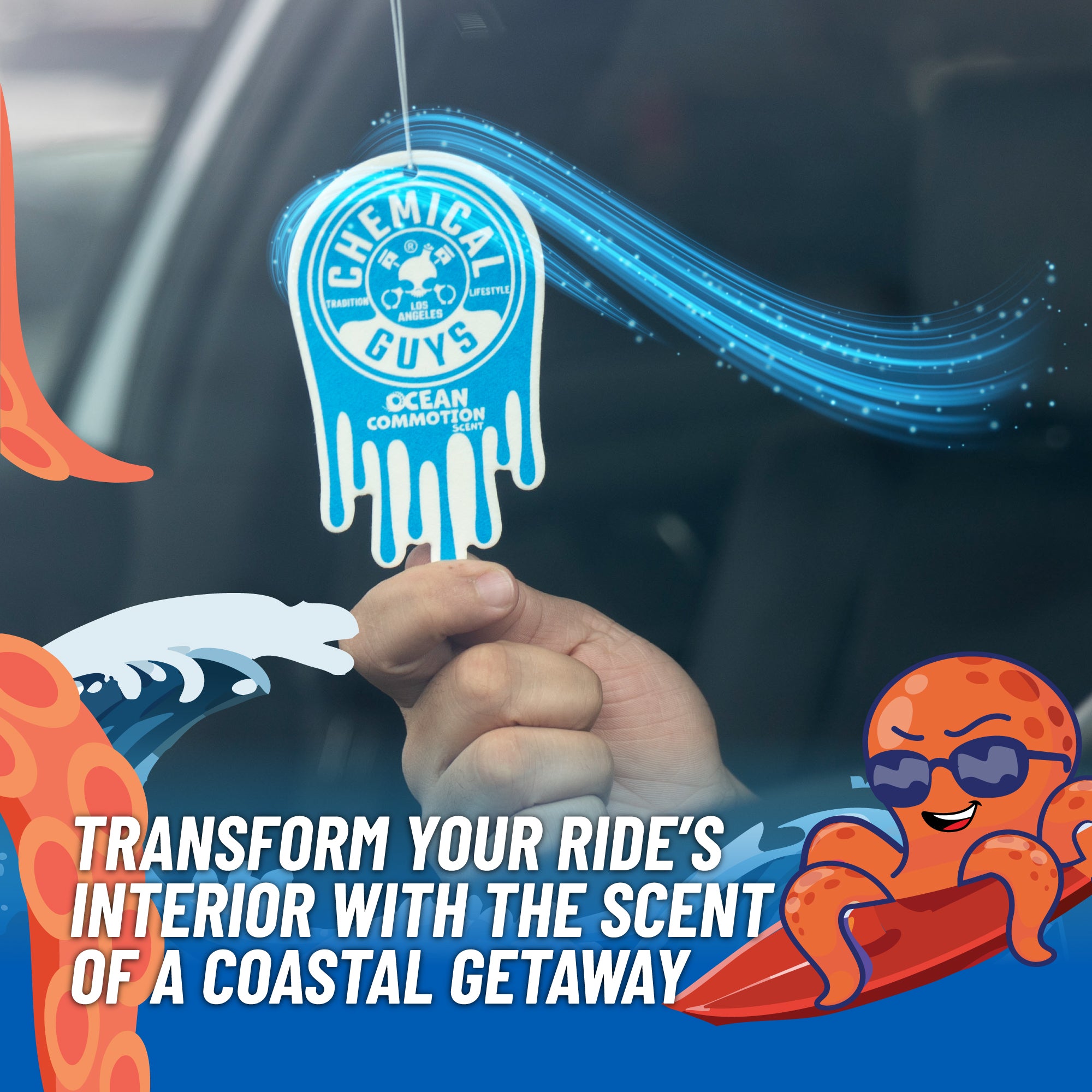 Ocean Commotion Hanging Air Freshener - Image 2