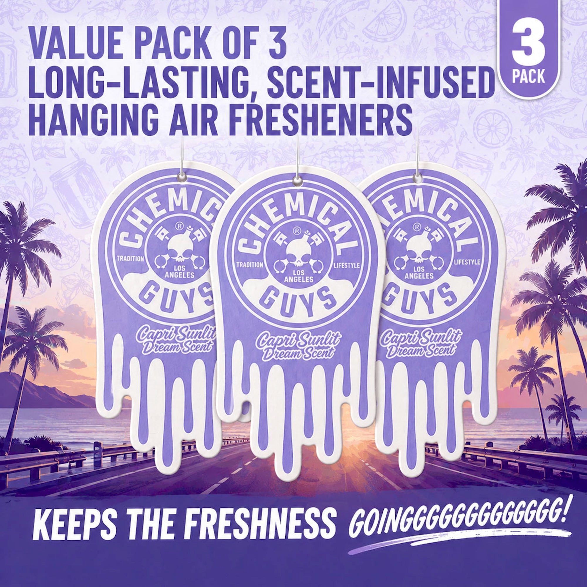 Capri Sunlit Dream Hanging Air Freshener - Image 3