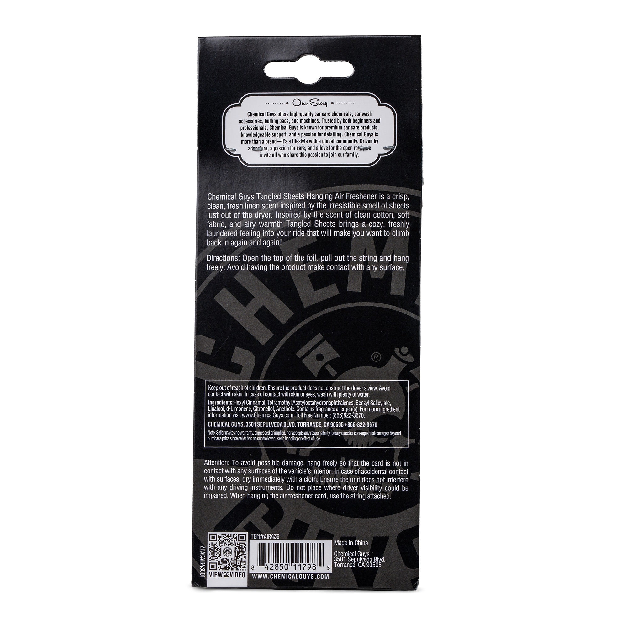 Tangled Sheets Hanging Air Freshener - Image 5