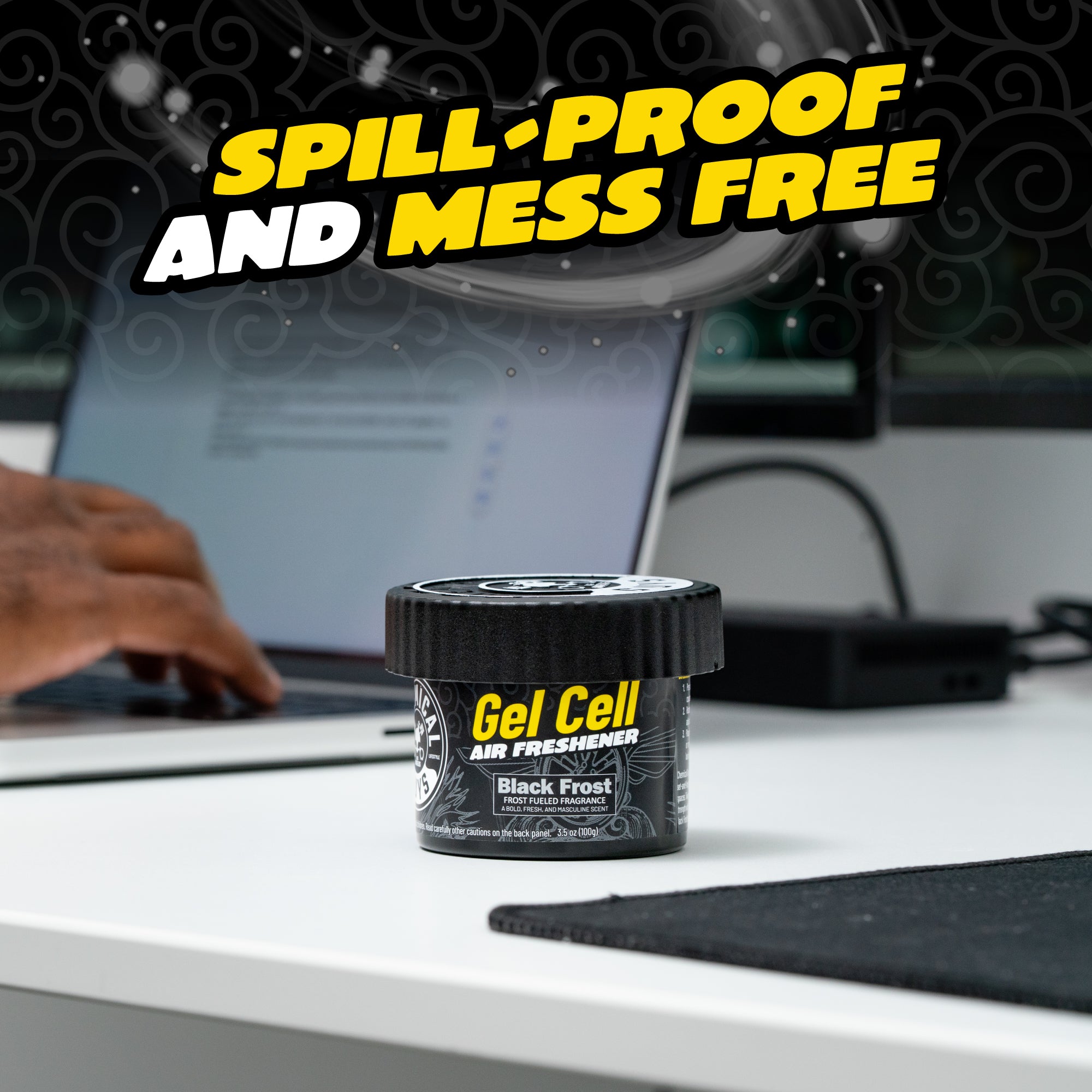 Black Frost Gel Cell Air Freshener - Image 3