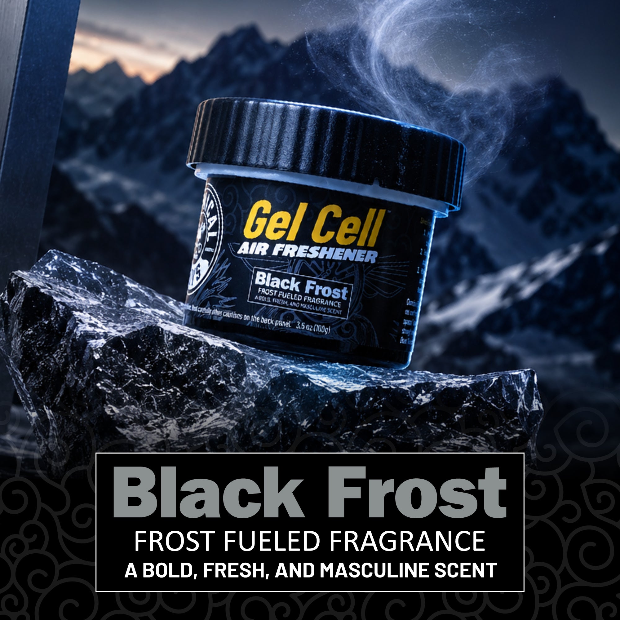 Black Frost Gel Cell Air Freshener - Image 6
