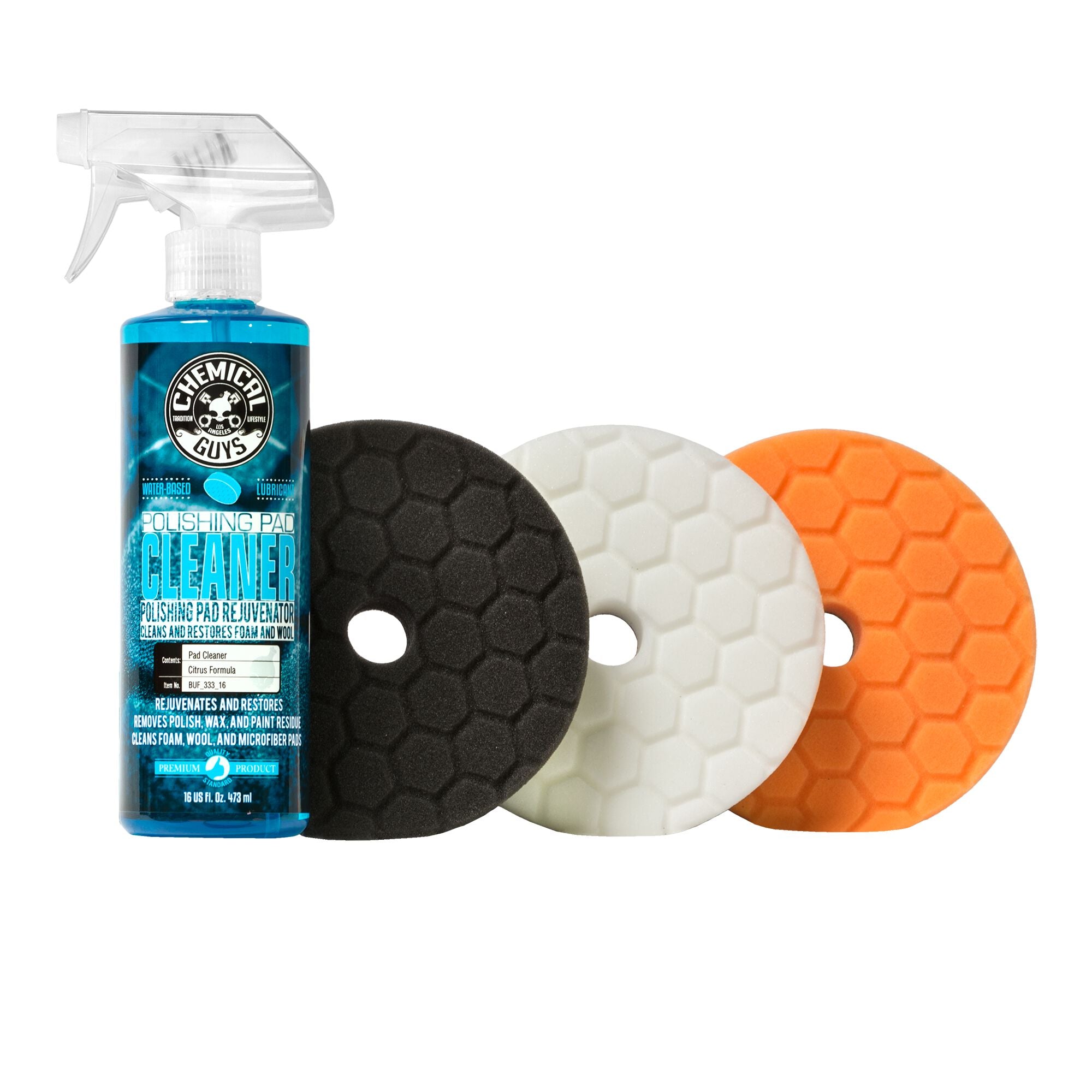 Buffing Pad Sampler Kit w/Polishing Pad Cleaner - Image 7
