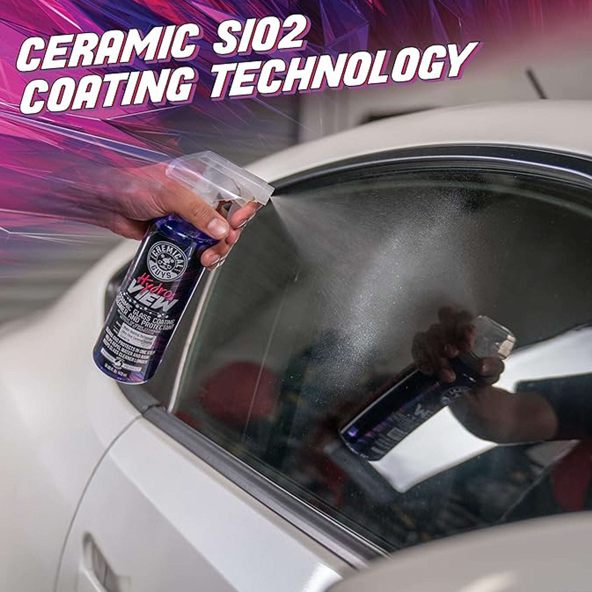 HydroView Ceramic Glass Cleaner & Coating - Image 5