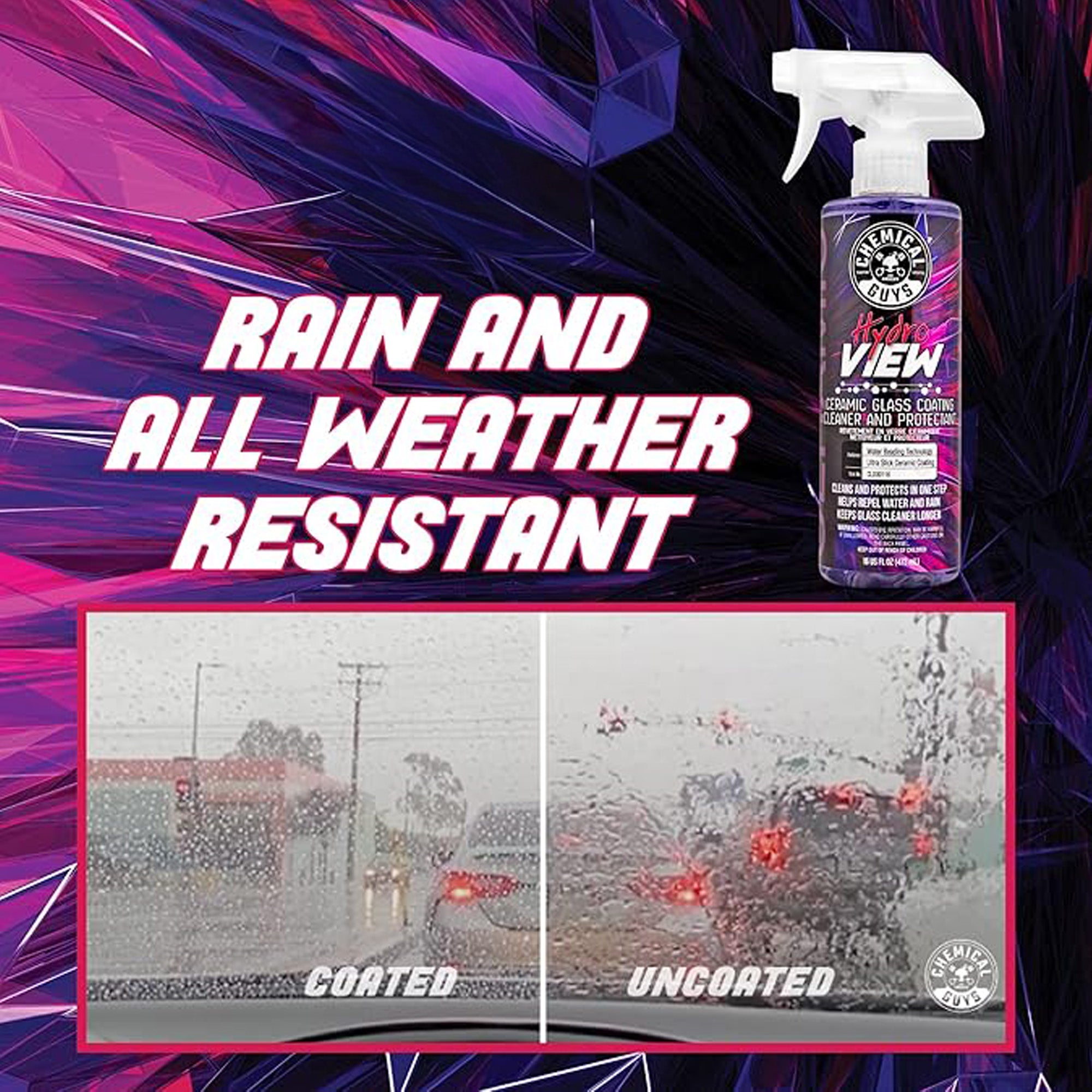 HydroView Ceramic Glass Cleaner & Coating - Image 8