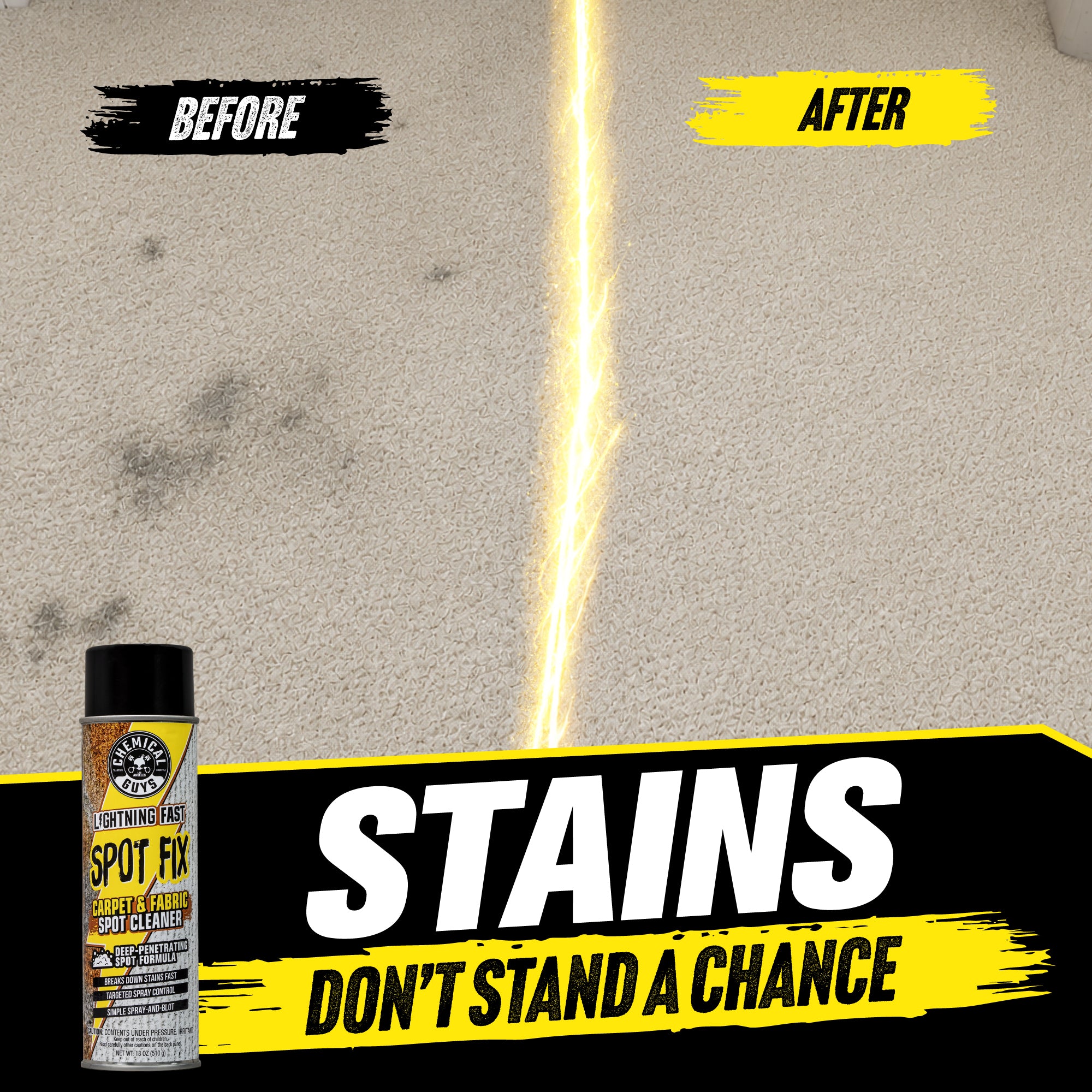 Lightning Fast Spot Fix Carpet & Fabric Spot Cleaner - Image 2