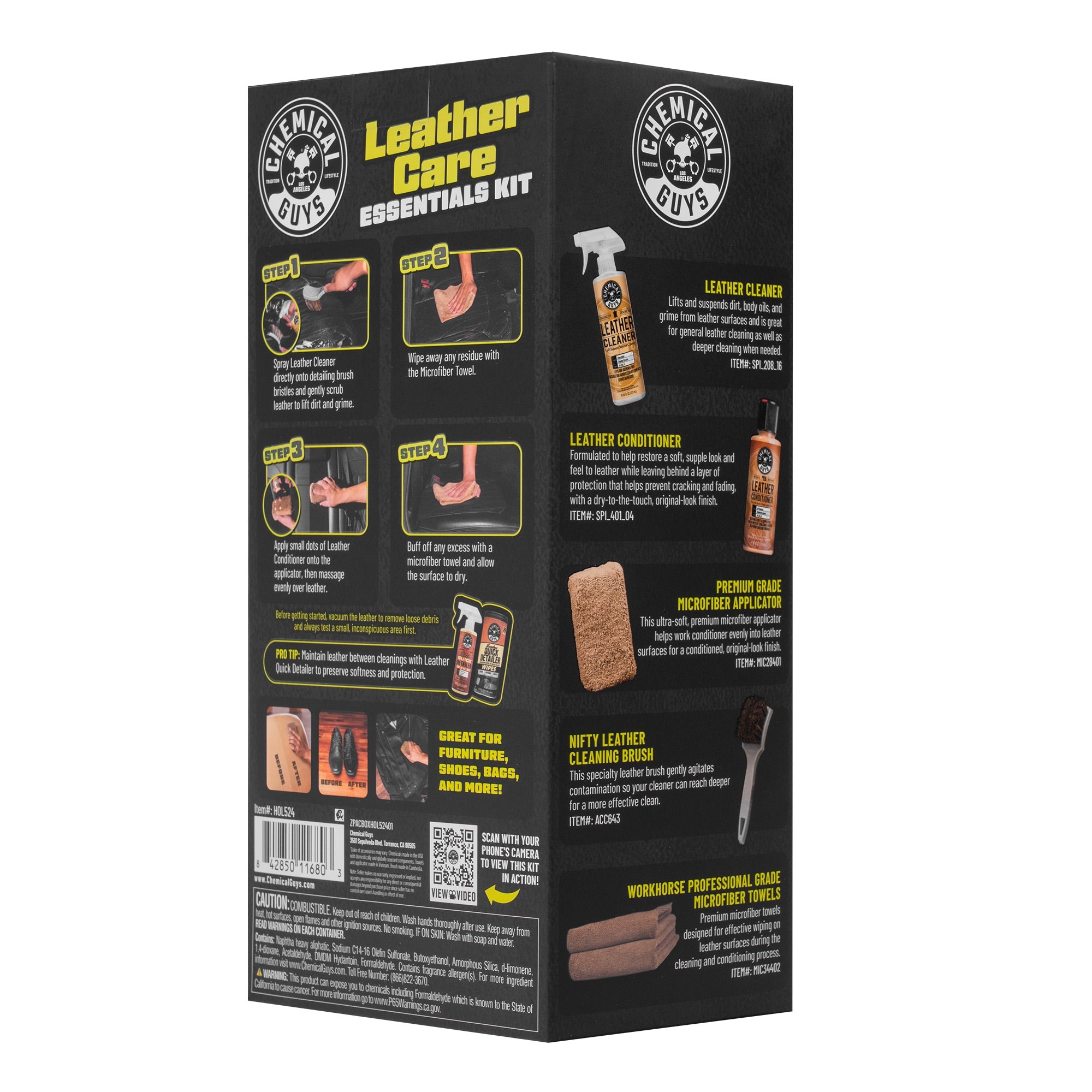 Leather Care Essentials Kit - Image 8