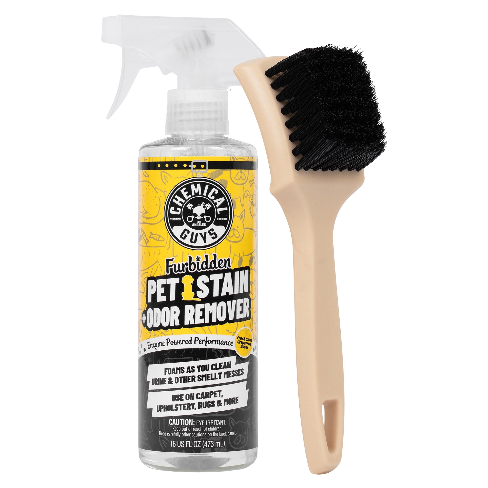 Furbidden? Pet Stain & Odor Remover + Nifty Brush Kit