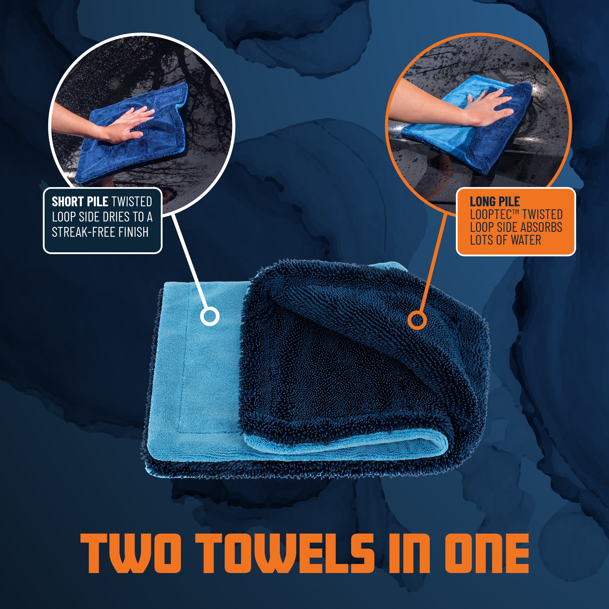 Little Megalodon Multi-Purpose Microfiber Towel 2-Pack - Image 3