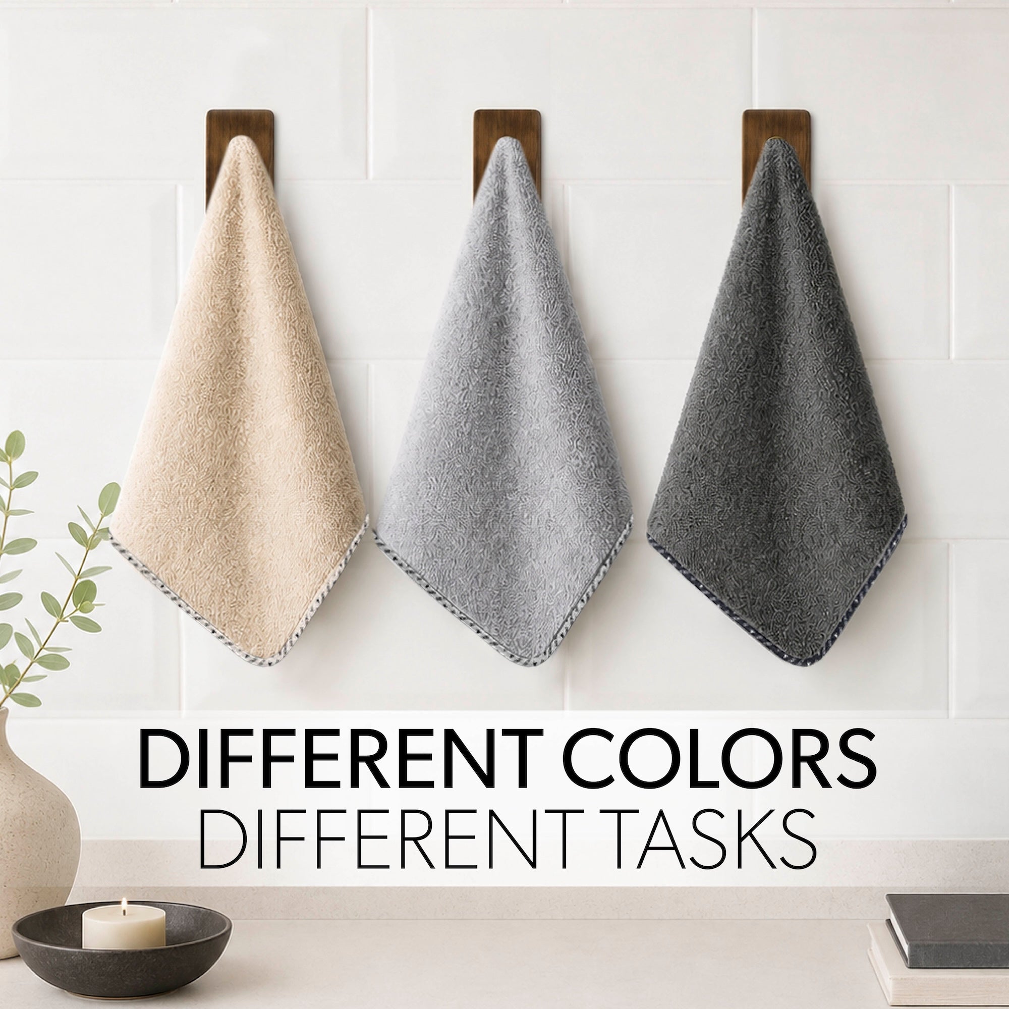 Multi-Colored AllSwipe Multi-Purpose Microfiber Towels - Image 3