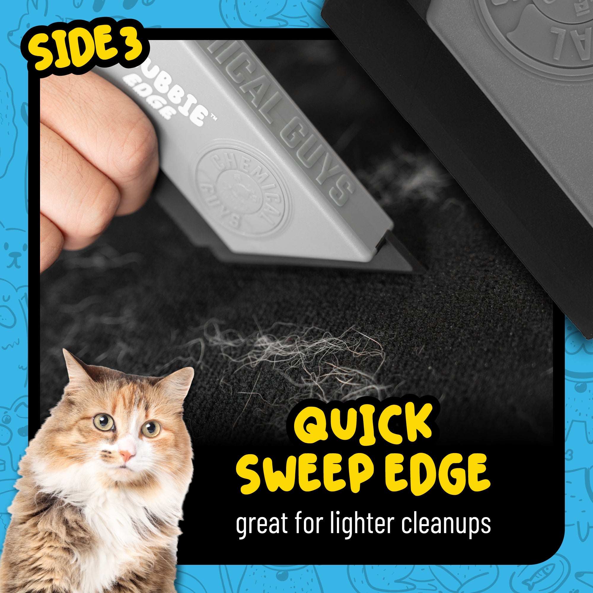Grubbie Edge Pet Hair Removal Tool - Image 4