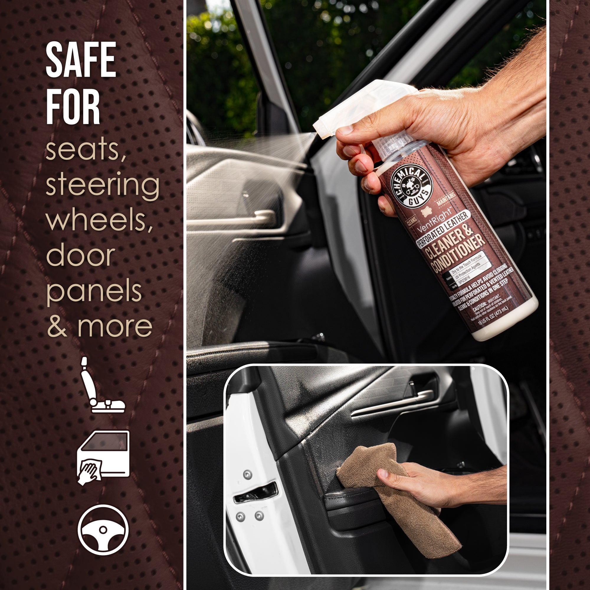 VentRight Perforated Leather Cleaner - Image 4