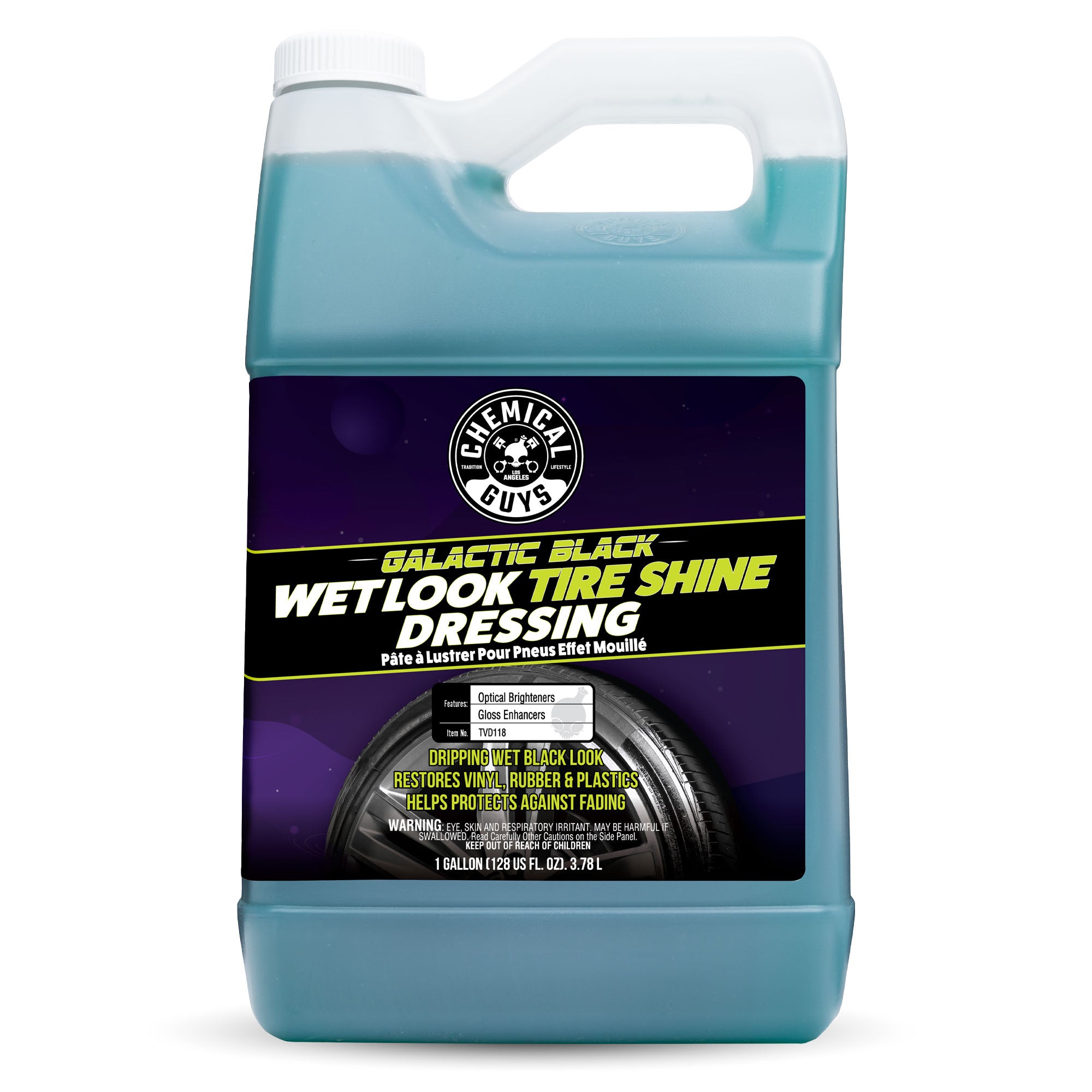 Galactic Black Wet Look Tire Shine Dressing - Image 10
