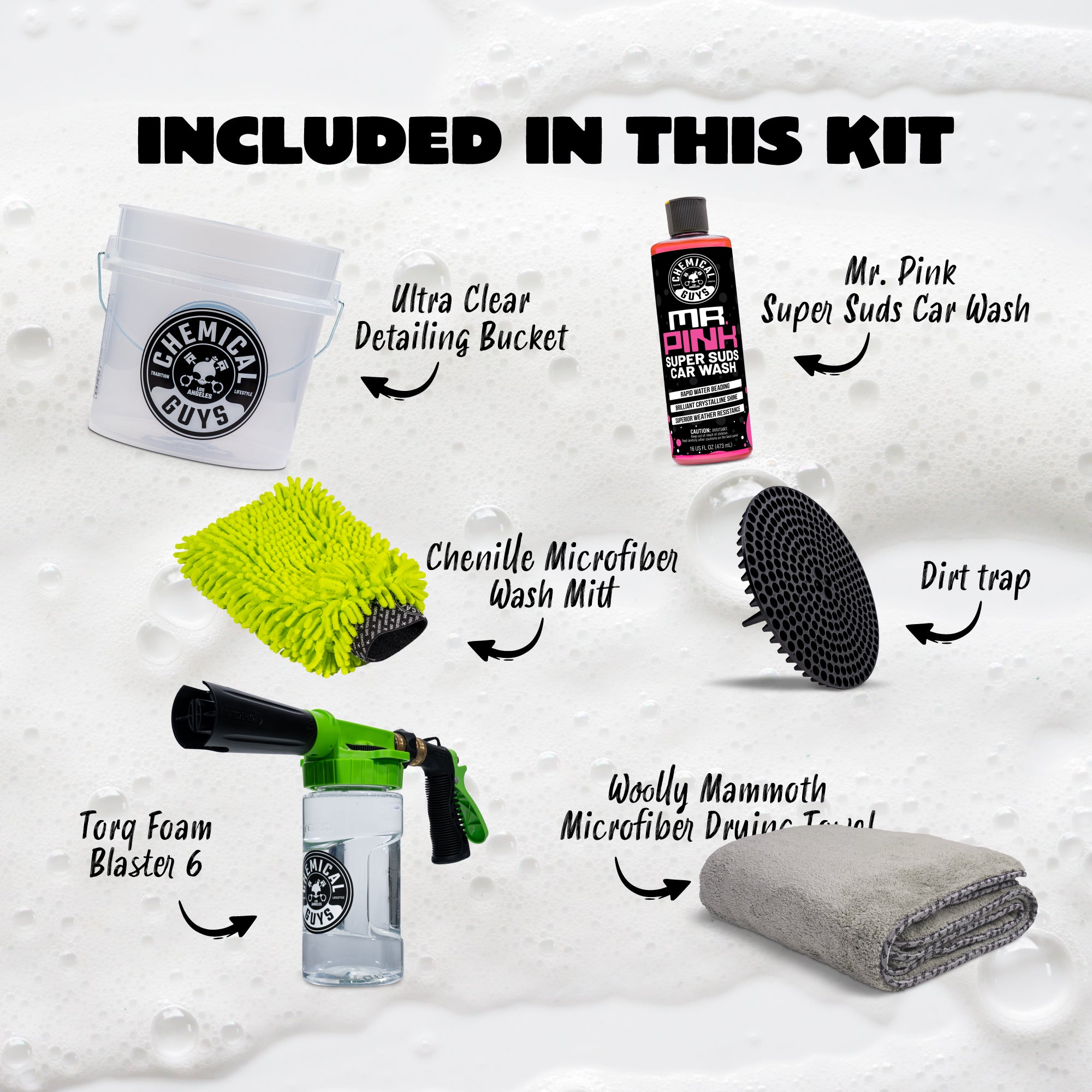Foam Wash & Dry Starter Kit - Image 2